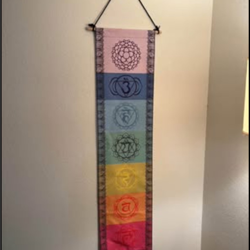 Chakra Wall Hanging Decor - Multicolor